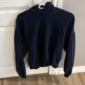 Navy Blue Garage Hoodie
